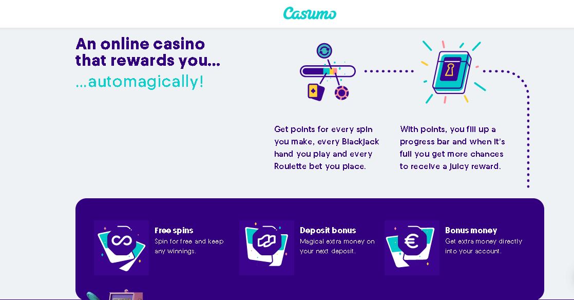 Casumo Online Casino Rewards