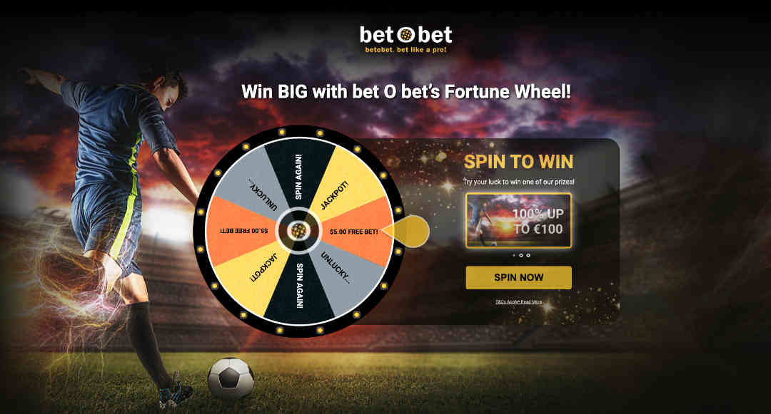 Bet o Bet Casino Bonus Wheel