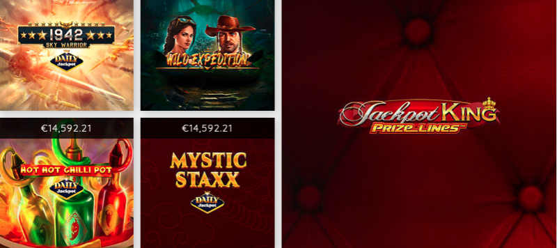 Gate777 Casino Jackpots