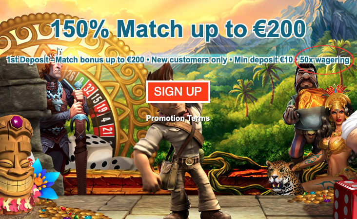 Lucky Nugget Casino Welcome Offer 1