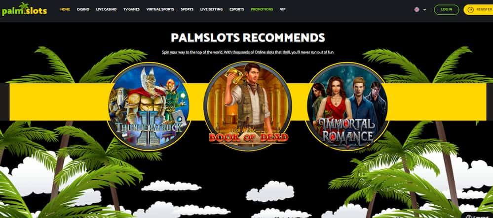 Palmslots Casino slots