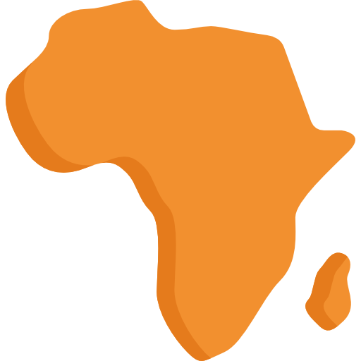 africa map icon