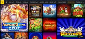 Palmslots Casino Slots Lobby